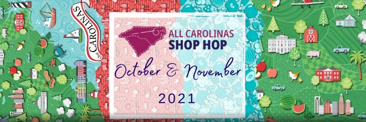 All Carolinas Shop Hop 2022 – Panel – 12888-99 – The Broken Needle