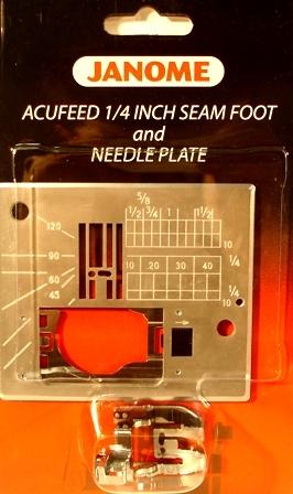 1/4" Seam Foot with Needle Plate for MC6600P