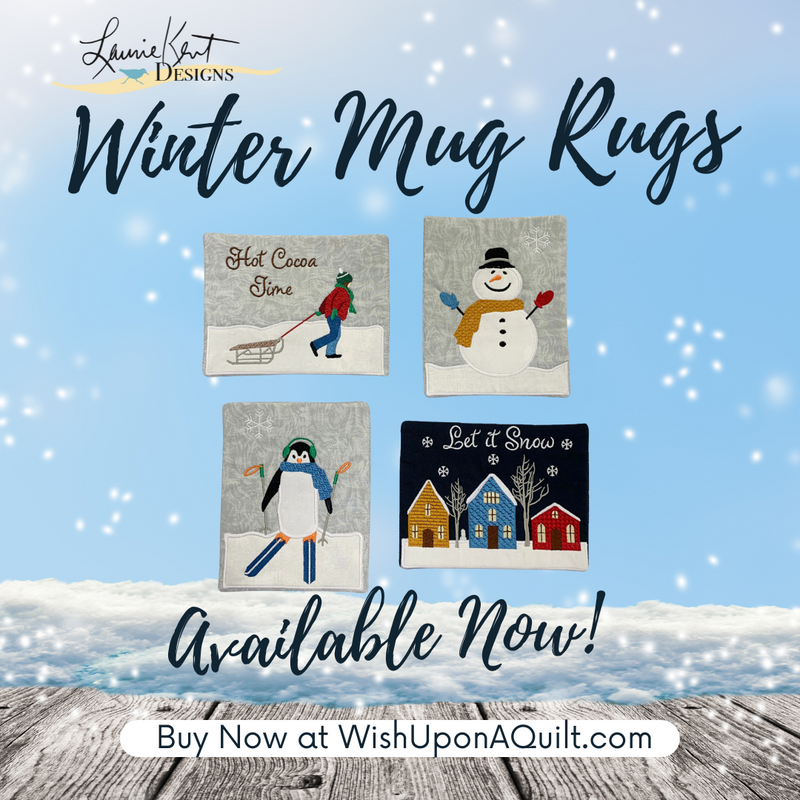 Winter Mug Rugs Vol. 3 - CD Version