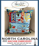 North Carolina '22 Machine Embroidery - USB