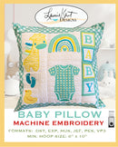 Baby Pillow Machine Embroidery USB