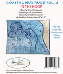 Coastal Mug Rugs VOLUME 2 Embroidery USB