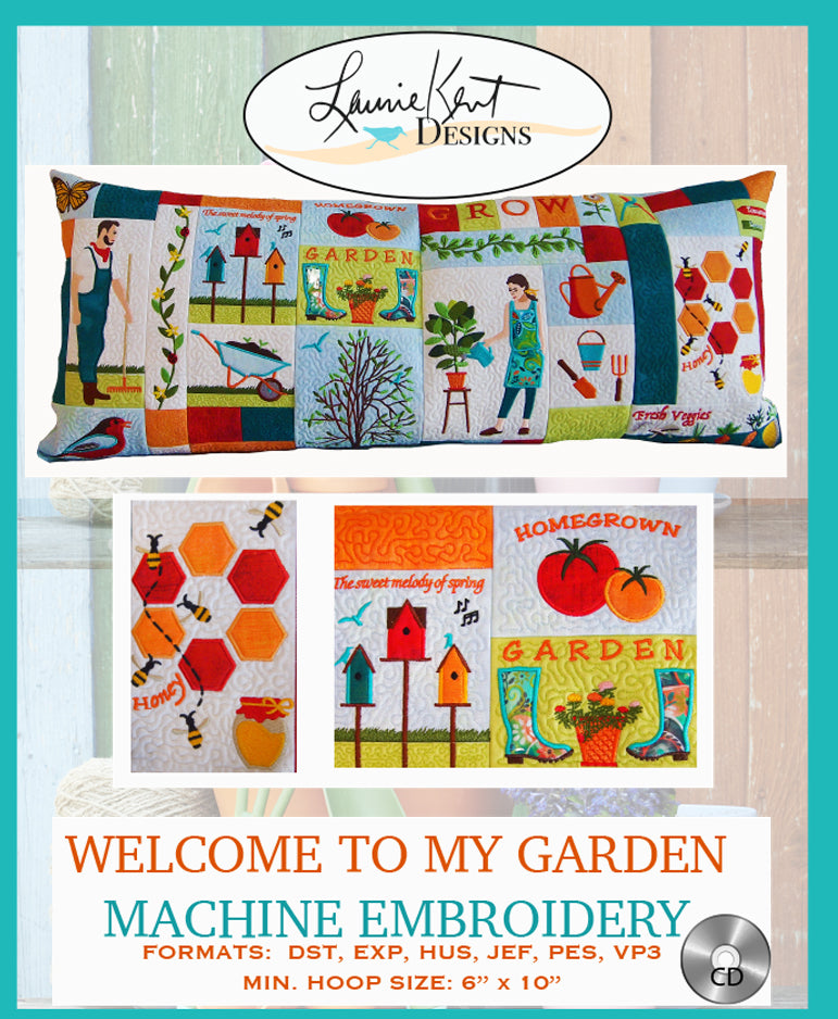 Welcome to My Garden Emb. CD