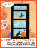 Happy Halloween Embroidery Design Files CD by Laurie Kent Designs
