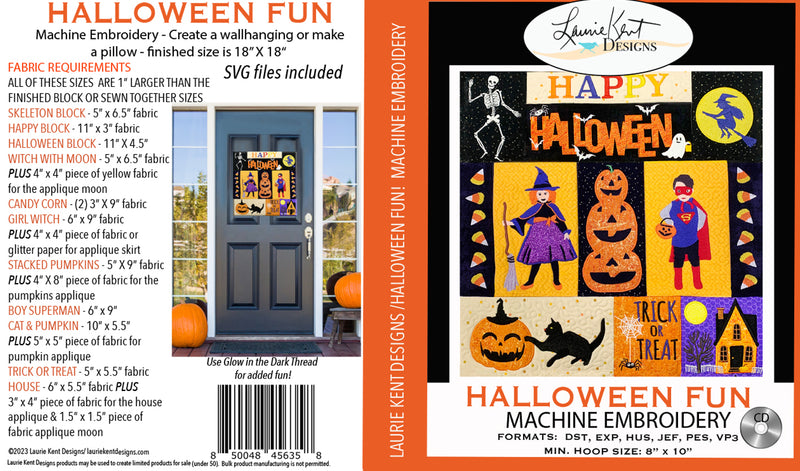 Halloween Fun - Wall Hanging/Door Hanger- CD