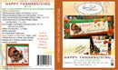 Happy Thanksgiving Bench Pillow Design Files USB