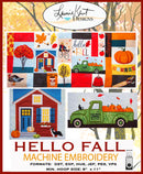 Hello Fall USB Embroidery Files