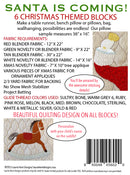 Santa Claus is Coming USB Embroidery Files