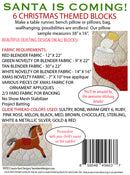 Santa Claus is Coming CD Embroidery Files