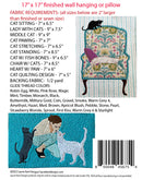 "You Had Me at Meow"  Cat Pillow Machine Emb. USB Version