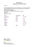 Dream Big Little One -  Pattern by Laurie Kent Designs