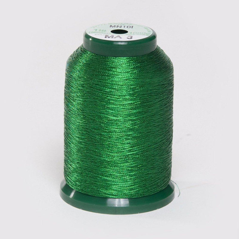 KingStar Metallic Thread - MA3 Green