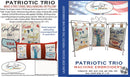 Patriotic Trio Machine Emb. CD by Laurie Kent Designs
