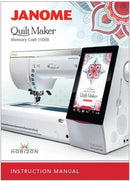 Instruction Manual, Janome Horizon MC15000 Quilt Maker