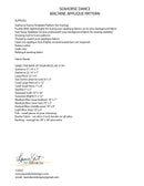 Seahorse Dance Applique Pattern