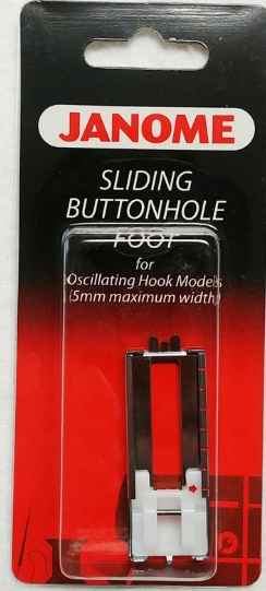 Sliding ButtonHole Foot = 70% OFF