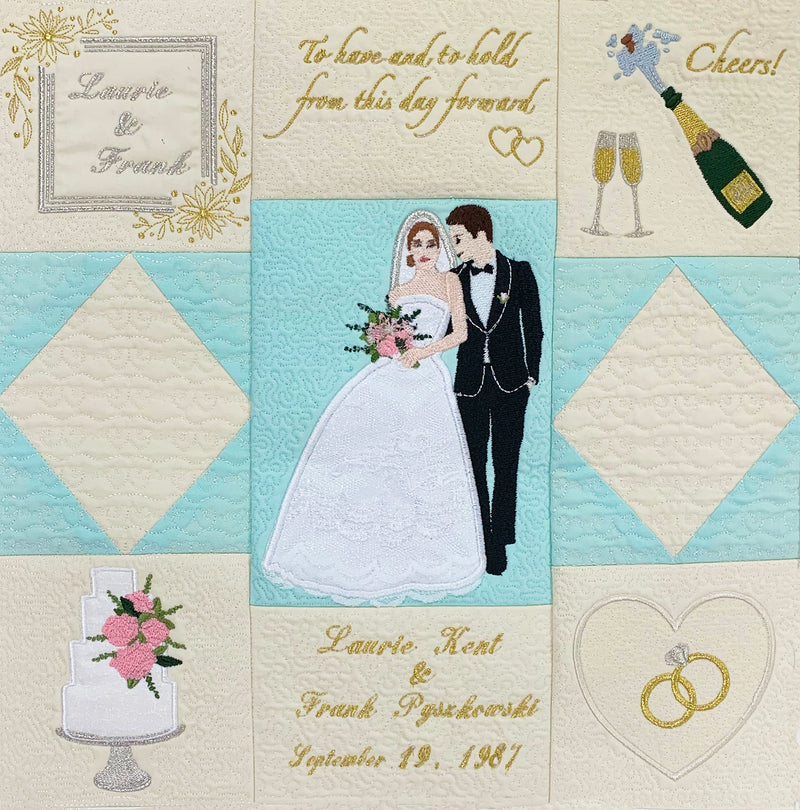 Wedding machine embroidery designs 60 photos - Astyledwedding.com