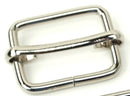 1" Slider Buckle in Silver Tone