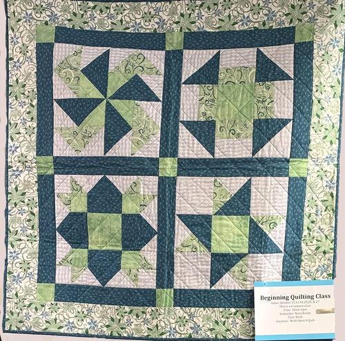 Beginning Quilting-Session 1 of 6