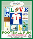 Football Fun - Machine Embroidery LKD - CD
