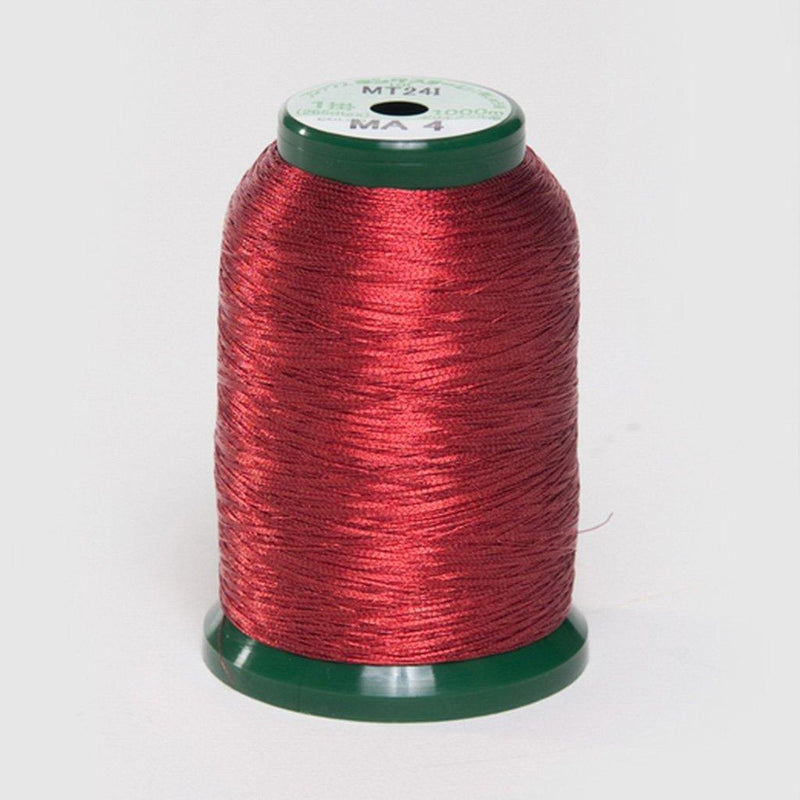 KingStar Metallic Thread - MA4 Red