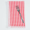 70% OFF - Red Checkered Napkin