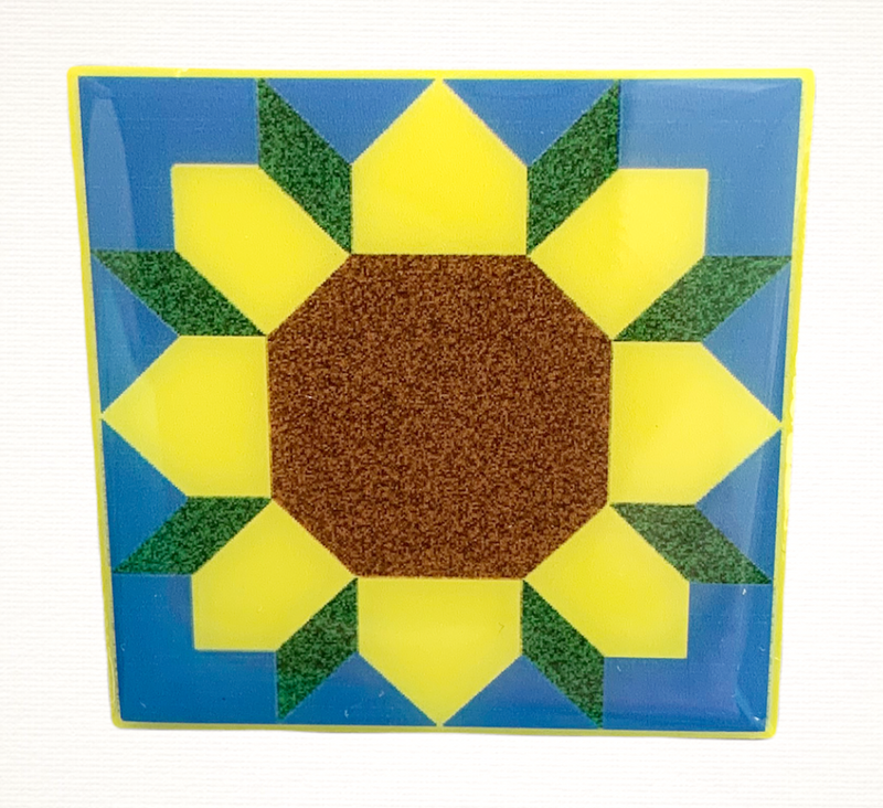 Sunflower Pin in support of Ukraine
