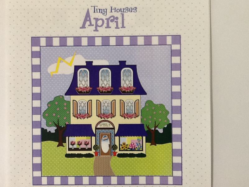 Tiny Houses Pattern - April