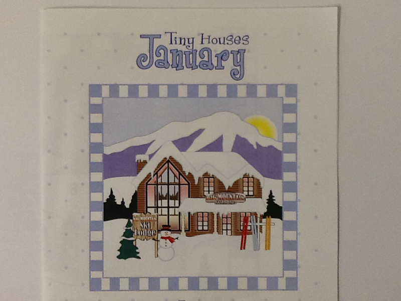 Tiny Houses Pattern - January