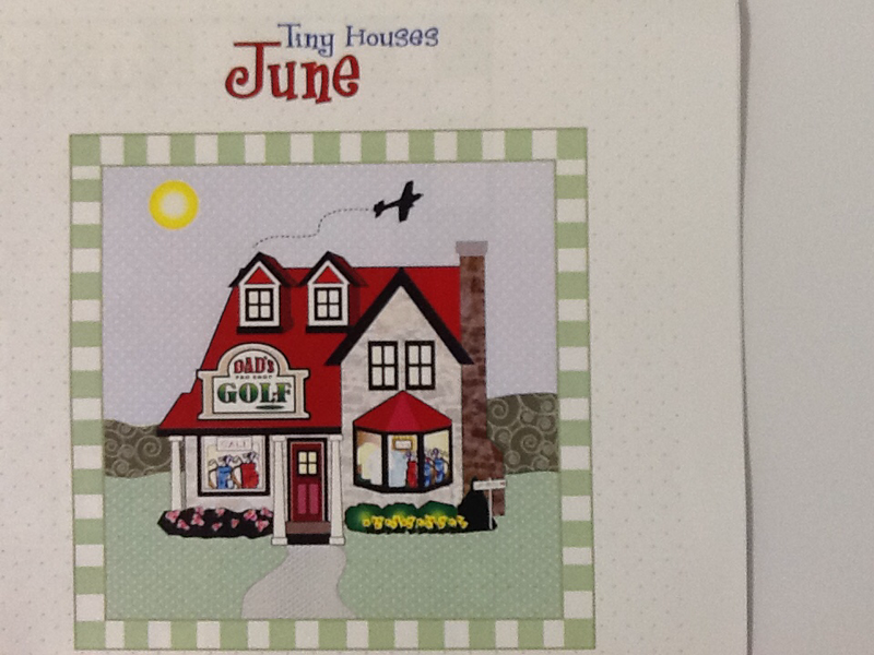 Tiny Houses Pattern - June