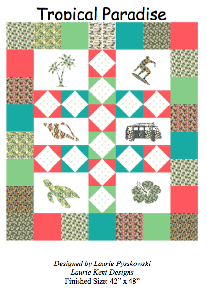Tropical Paradise Quilt Pattern