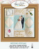 Wedding Keepsake Machine Embroidery USB