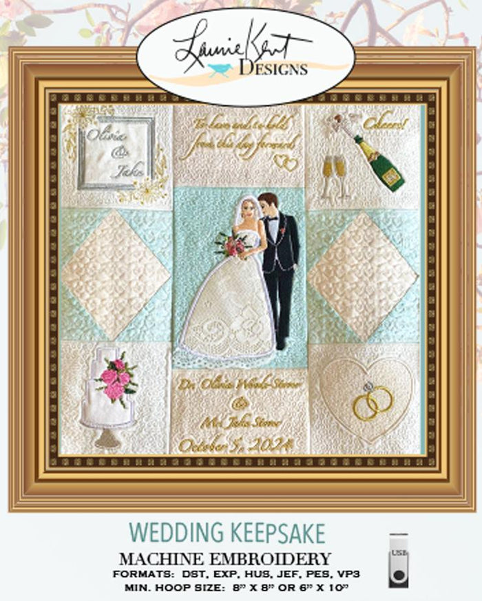 Wedding machine embroidery designs 60 photos - Astyledwedding.com
